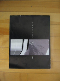 Catalogue de Cadillac 1991