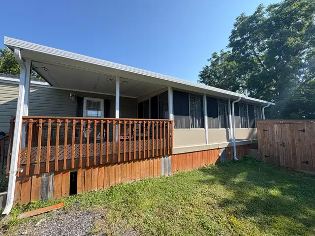 Sunspace Sunroom  Enclosure with porch roof