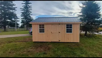 Amish Sheds  10'x16'  Permit Free, View more