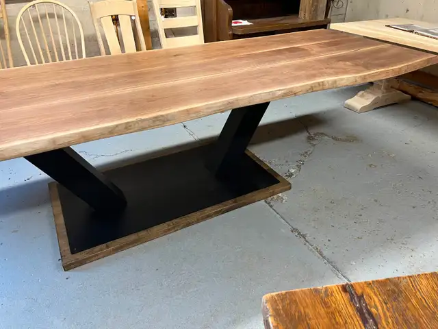 From Our Showroom This Live Edge Walnut Dining Table in Dining Tables & Sets in City of Toronto - Image 4