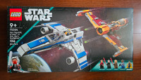 Lego Star Wars New Republic E-Wing vs Shin Hati's Fighter 75364