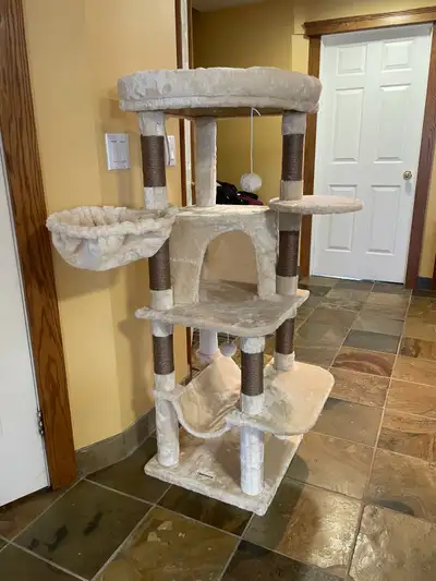New Cat Tower House Perch Post Tree, View more