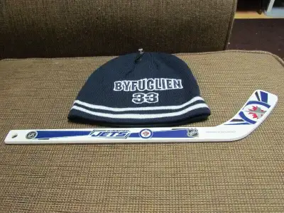 Hockey Tuque and Hockey Stick - NEW - NHL Approved, View more