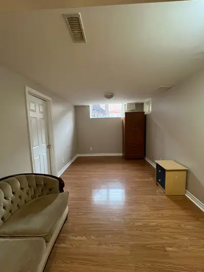 Very neat and clean, well kept, freshly painted, basement from the Builder with separate entrance av...