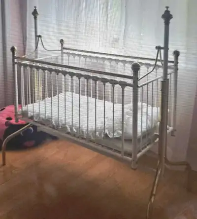 Brass cradle, View more