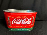 Coca Cola Metal  Tub