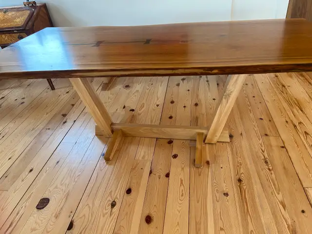 Dining Table Solid Walnut in Dining Tables & Sets in Peterborough - Image 5
