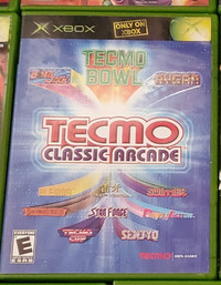 Tecmo Classic Arcade Microsoft Xbox