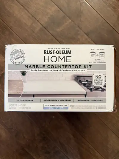 Rust-Oleum Marble Countertop Kit, View more