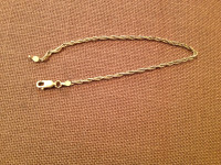 [ Gold Plated ] bracelet [ marked GF] .7.5 inch. No box.