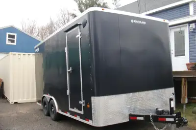 2025 Southland cargo trailer, 16' X 8', 80.5" rear door opening height, 5200 LB Axles, insulated wit...
