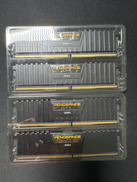 Corsair Vengence 4x16, 64GB ram, 3200 MHz DDR4