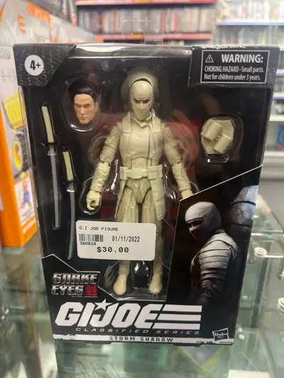 Up for sale: GI JOE Classified Storm Shadow #17. It is the movie version. It is sealed brand new. $1...