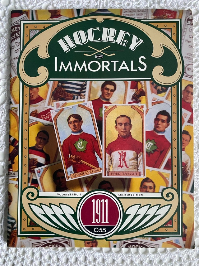 Hockey Immortals Pre NHL Book/Mag 1912 C55 Vol.1 No.1 in Arts & Collectibles in North Bay