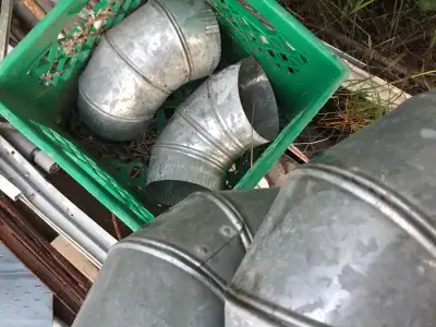 Huge collection of duct elbows and ducting. $1 per pound. PLEASE read the ad carefully My name - My...