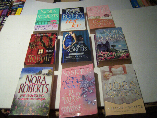 NORA ROBERTS PAPERBACK BOOKS in Fiction in Kingston - Image 3