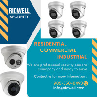Security cameras for Residential, Commercial and Industrial site
