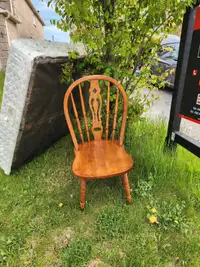 Free wooden chair 