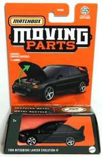 Matchbox Moving Parts 1/64 1996 Mitsubishi Lancer Evolution IV