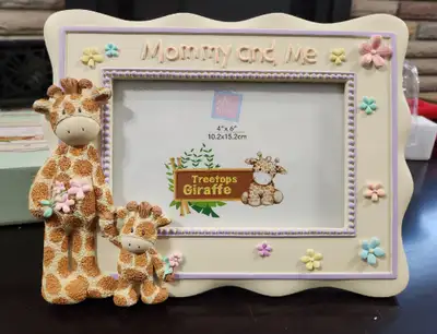 Russ Baby Treetops Giraffe Mommy and Me frame, View more