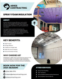 SPRAY FOAM & WATER PROOFING 