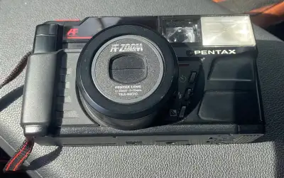 Pentax IQZoom AF Zoom Macro 35mm Film Camera 35-70mm , View more