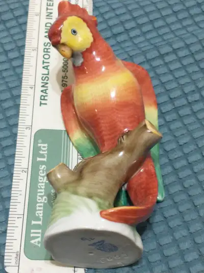 5" tall cockatoo, Herend china, in box 19. Currently for sale from Herend Canada starting at $473. S...