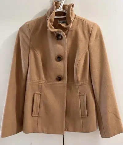 Women’s beige wool coat, View more