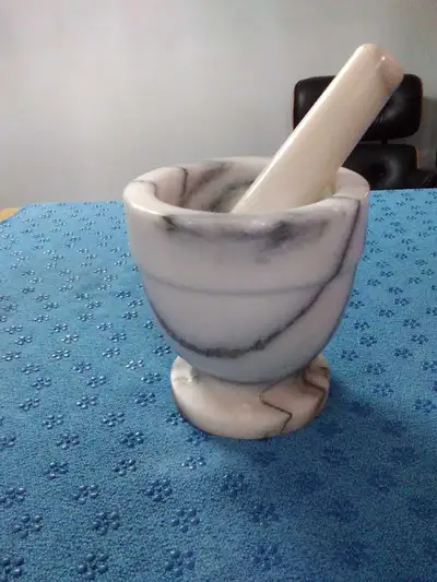 Marble Mortar and Pestle, View more