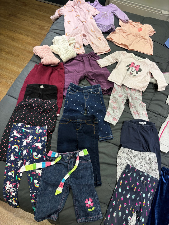 Lot 50$  vêtement bébé  fille 6-12 mois  dans Vêtements - 12 à 18 mois  à Longueuil/Rive Sud - Image 4