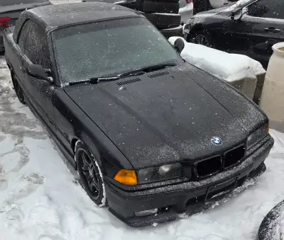 Parking out complete 328i convertible coupe dismantled already m package, car is not for sale it has...