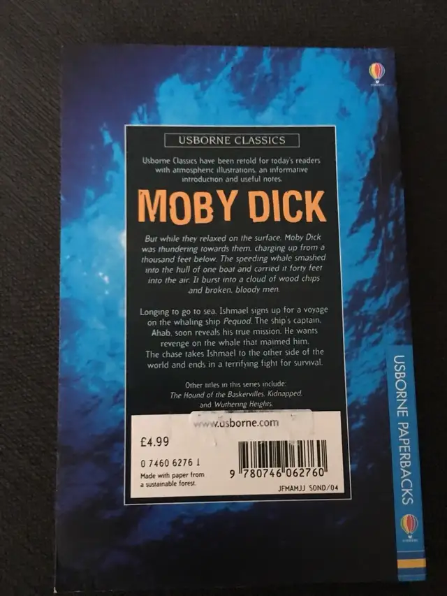 Usborne: Moby Dick62864744328451121