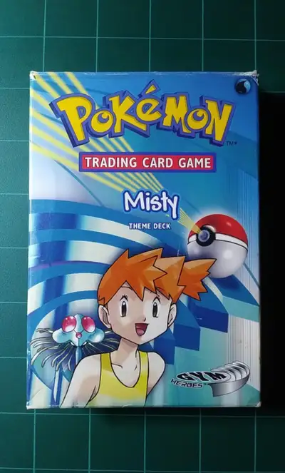 Pokemon TCG Gym Heroes Misty Theme Deck Box Only, View more