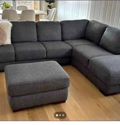 Sectional Sofa and Ottoman, View more