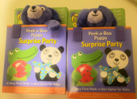 Peek-a-Boo Puppy Surprise Party Game for Babies and Kids