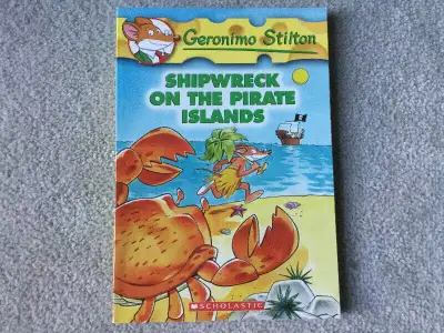 1/2 OFF-  NEW - GERONIMO STILTON SHIPWRECK ON THE PIRATE ISLANDS, View more