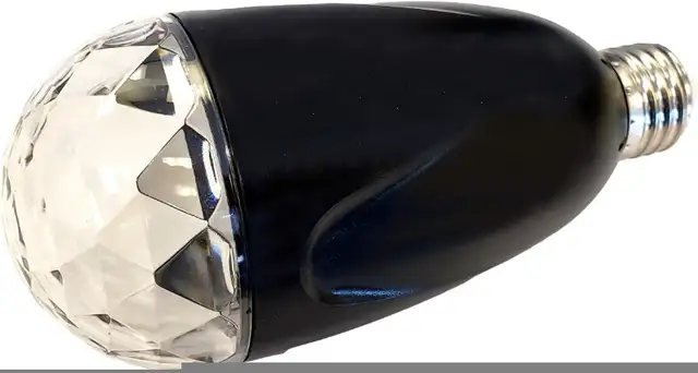 Kaleidoscope LED Light Bulb, Rotating Projector Light, E26 in Indoor Lighting & Fans in Ottawa - Image 4