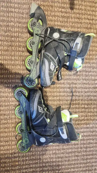 Kids adjustable roller blades size 1 to Size 5, View more