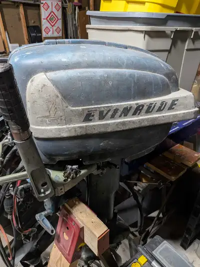 I am selling this classic 1955 15 HP 2 stroke Evinrude outboard motor. It has been kept in storage a...