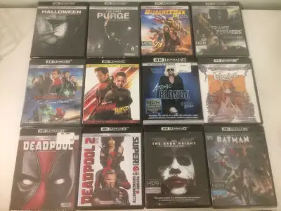 4K Ultra HD UHD Blu-Ray Movie For Sale New & Used! Marvel, View more