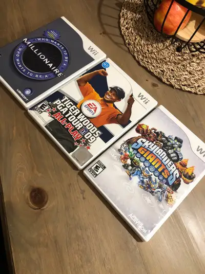 Nintendo Wii games $5 each, View more