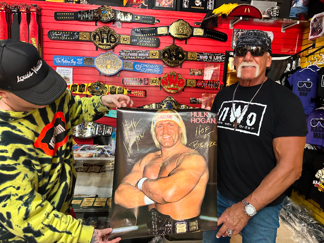 WWE WWF WCW NWA Wrestling Memorabilia in Arts & Collectibles in City of Toronto
