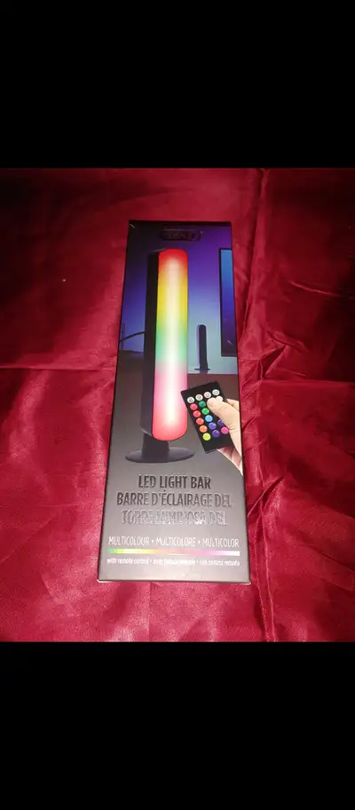 BRAND NEW - LED LIGHT BAR - MULTICOLOR - WITH REMOTE- BOOTH #226, View more