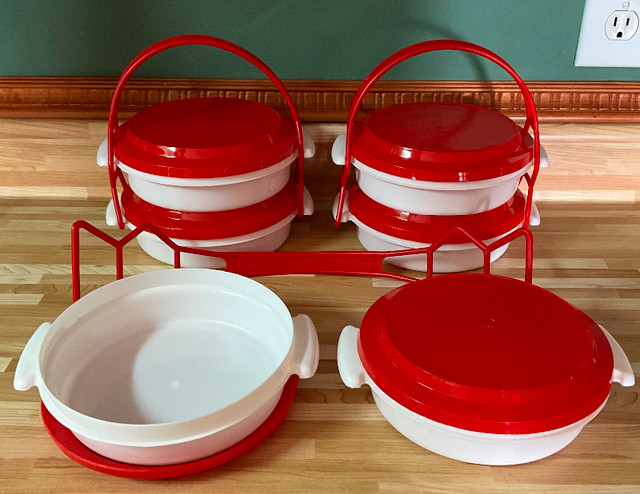 3 lots de 2 plats Tabular ware plastique ($15 pour tout!) dans Vaisselle et articles de cuisine  à Trois-Rivières - Image 2