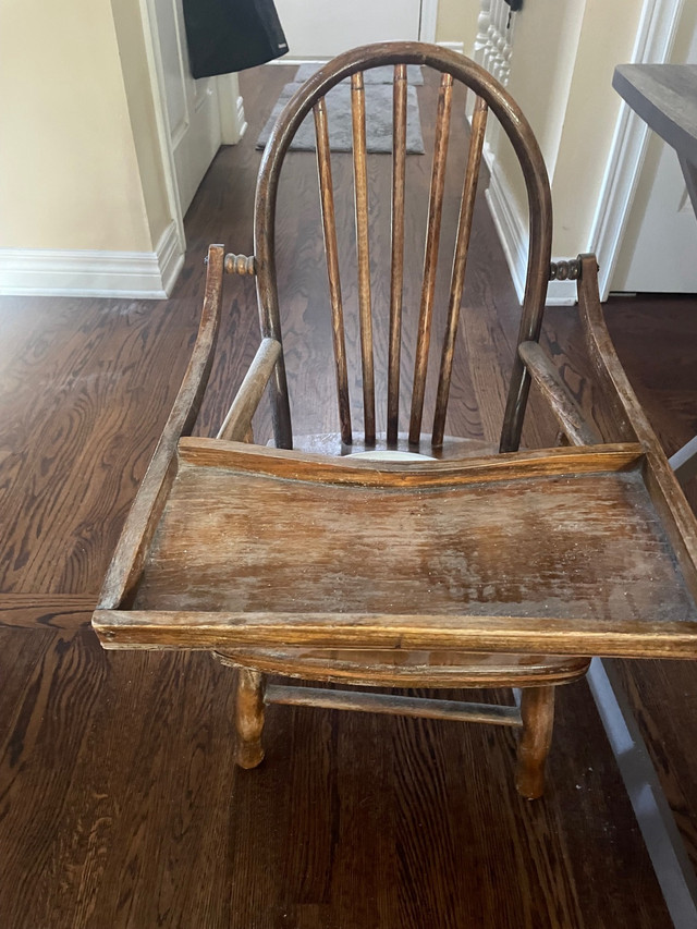 Antique wooden potty chair seat in Arts & Collectibles in St. Catharines