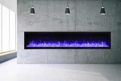 Touchstone Sideline Elite Smart 100” WiFi-Enabled Electric Firep, View more