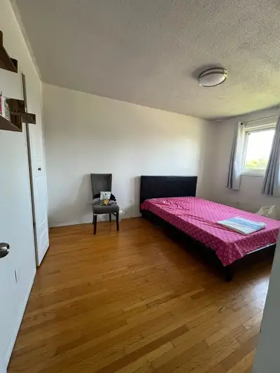 RENT IMMEDIATELY IN MALTON PRIVATE ROOM( UPPER FLOOR) FOR RENT A bigger size bedroom in a 3 BHK hous...
