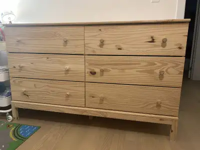 IKEA TARVA 6-drawer chest, pine, 151x92 cm (59 1/2x36 1/4"), View more