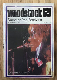 Woodstock 69 vintage first printing 1970 RARE