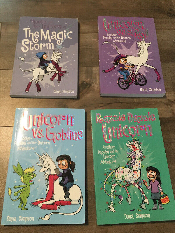 Phoebe and Her Unicorm book series 1-4 in Children & Young Adult in Cole Harbour